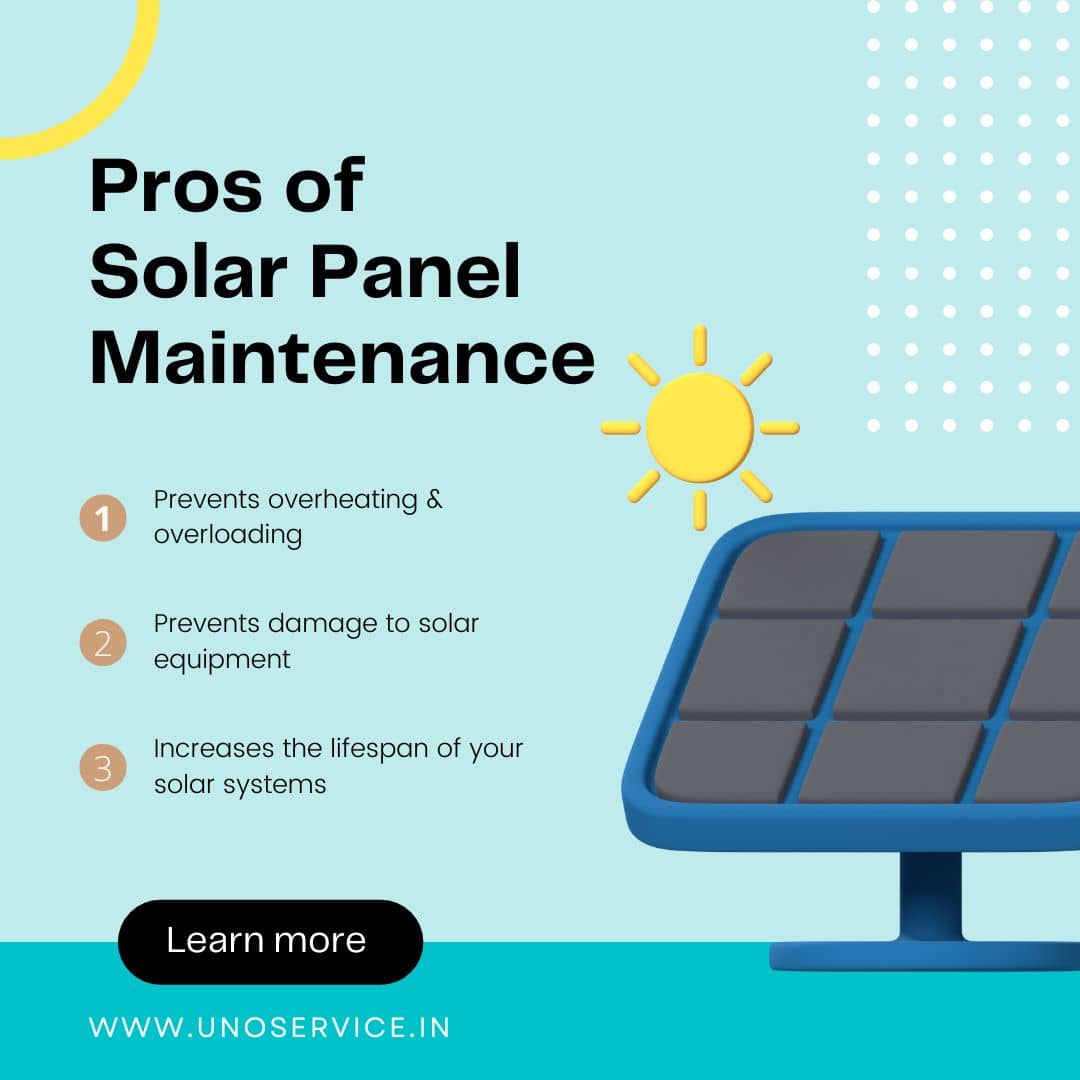 Benefits of solar panel maintenance service