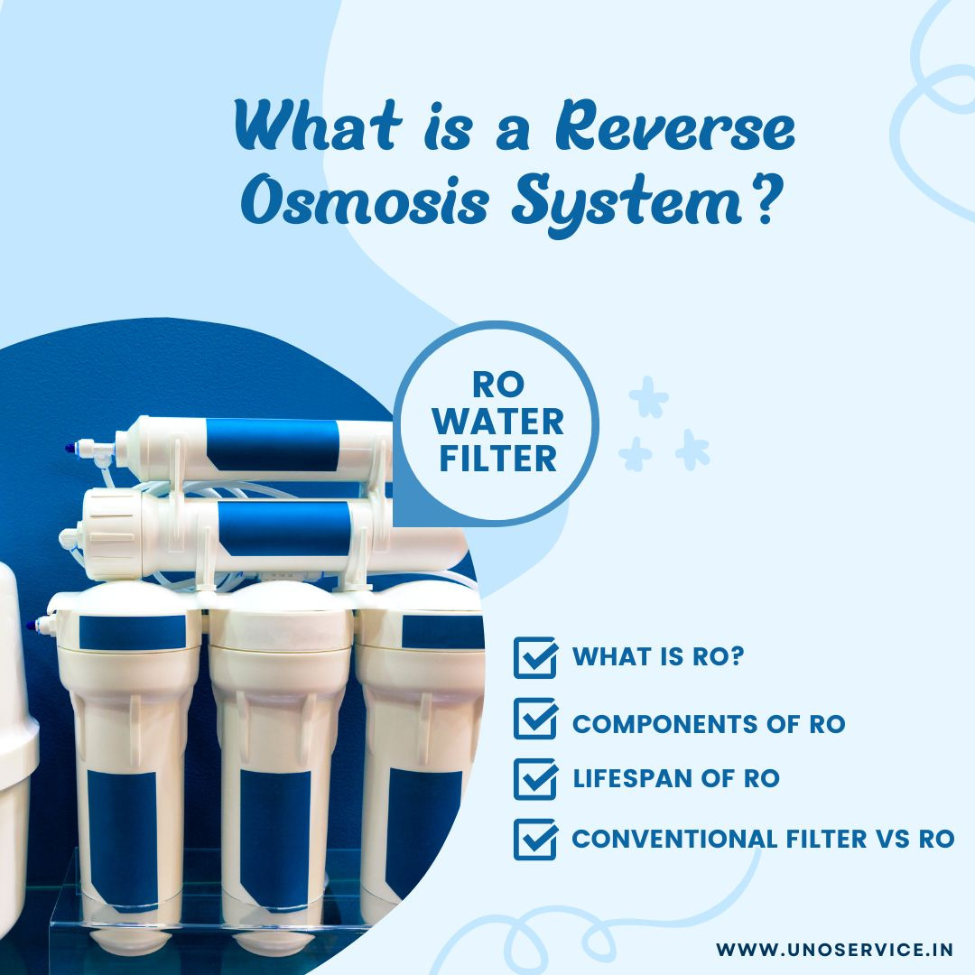 What is a reverse osmosis system and how does it work