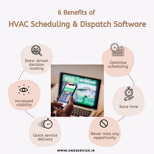 Benefits of scheduling and dispatch software for HVAC