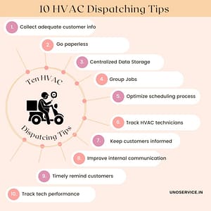 10 HVAC dispatching tips for HVAC service business