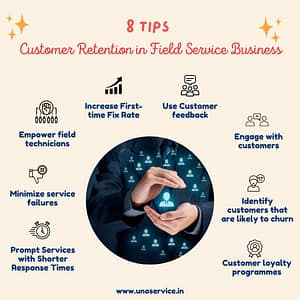 tips for customer retention in field service industry