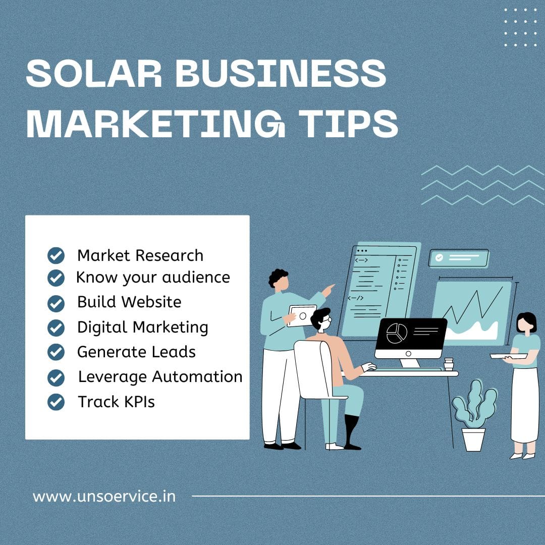 Tips on how to market your solar business
